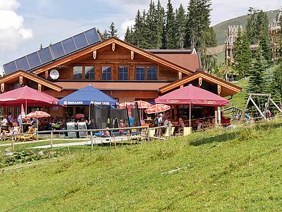 Die Kreithütte in der Zillertal Arena - Sommer